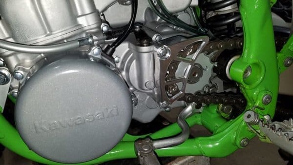 “Petite” Billet Case Saver/Sprocket Guard for the ’83-’04 KX500